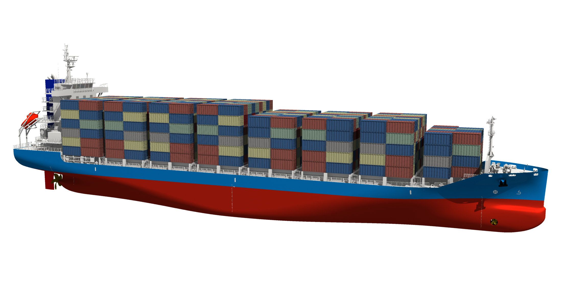 常石集团（舟山）造船获中国国营企业3艘新型1,091TEU集装箱船订单